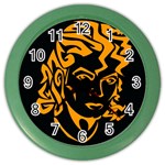 Michael Jackson the King of Pop Color Wall Clock