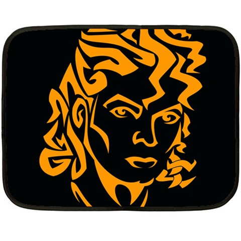 Michael Jackson the King of Pop Double Sided Fleece Blanket (Mini) from ArtsNow.com 35 x27  Blanket Front