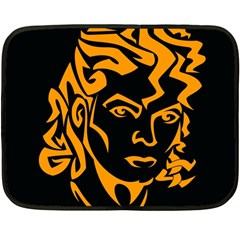 Michael Jackson the King of Pop Double Sided Fleece Blanket (Mini) from ArtsNow.com 35 x27  Blanket Back