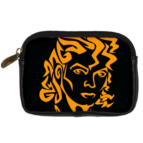 Michael Jackson the King of Pop Digital Camera Leather Case from ArtsNow.com Front