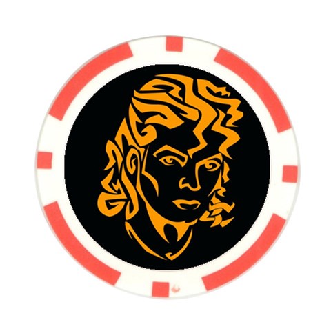 Michael Jackson the King of Pop Poker Chip Card Guard (10 pack) from ArtsNow.com Back