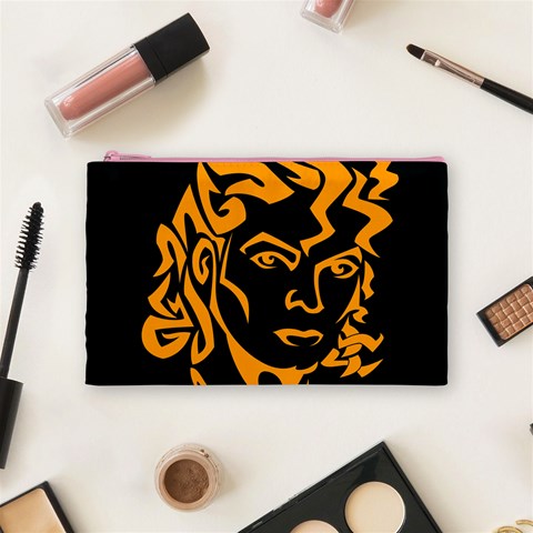Michael Jackson the King of Pop Cosmetic Bag (Medium) from ArtsNow.com Front
