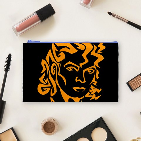 Michael Jackson the King of Pop Cosmetic Bag (Medium) from ArtsNow.com Front