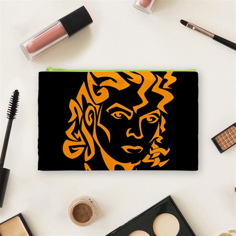 Michael Jackson the King of Pop Cosmetic Bag (Medium) from ArtsNow.com Front
