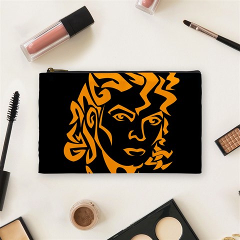 Michael Jackson the King of Pop Cosmetic Bag (Medium) from ArtsNow.com Front