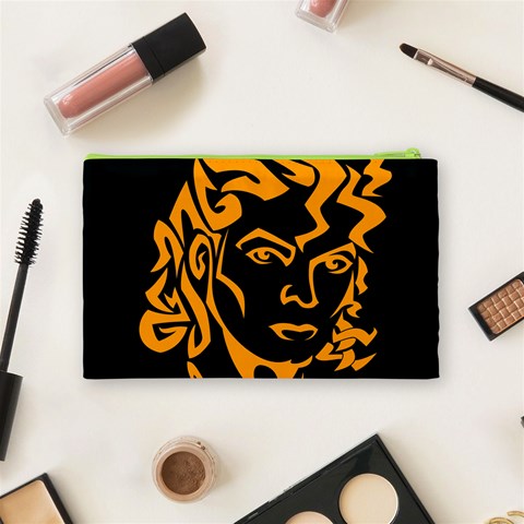 Michael Jackson the King of Pop Cosmetic Bag (Medium) from ArtsNow.com Back