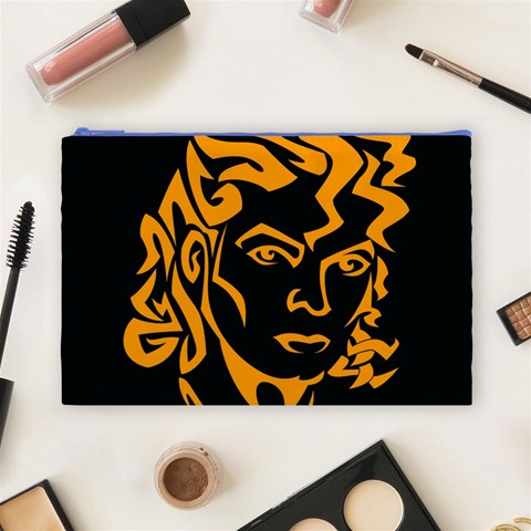 Michael Jackson the King of Pop Cosmetic Bag (Large) from ArtsNow.com Front