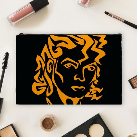 Michael Jackson the King of Pop Cosmetic Bag (Large) from ArtsNow.com Front