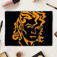 Michael Jackson the King of Pop Cosmetic Bag (XL) from ArtsNow.com Front
