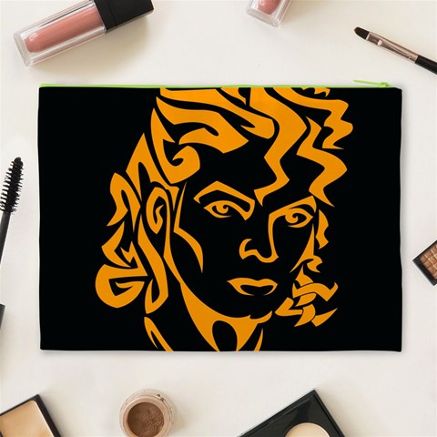 Michael Jackson the King of Pop Cosmetic Bag (XL) from ArtsNow.com Back