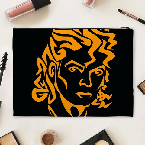Michael Jackson the King of Pop Cosmetic Bag (XL) from ArtsNow.com Back