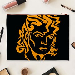 Michael Jackson the King of Pop Cosmetic Bag (XL) from ArtsNow.com Back