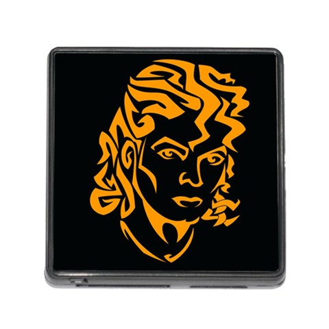 Michael Jackson the King of Pop Memory Card Reader (Square) from ArtsNow.com Front