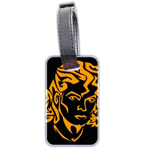 Michael Jackson the King of Pop Luggage Tag (two sides) from ArtsNow.com Front