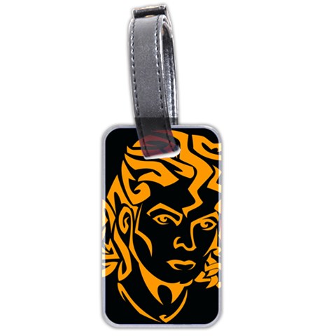 Michael Jackson the King of Pop Luggage Tag (two sides) from ArtsNow.com Back