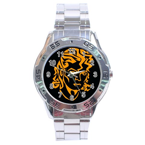 Michael Jackson the King of Pop Stainless Steel Analogue Watch from ArtsNow.com Front
