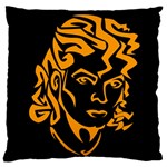 Michael Jackson the King of Pop Large Flano Cushion Case (Two Sides)