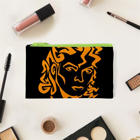 Michael Jackson the King of Pop Cosmetic Bag (XS) from ArtsNow.com Front