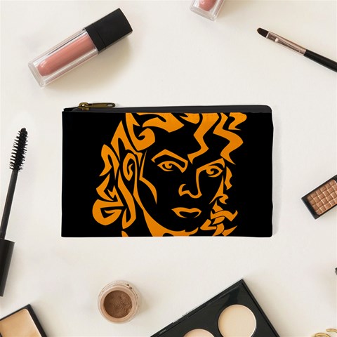 Michael Jackson the King of Pop Cosmetic Bag (XS) from ArtsNow.com Front