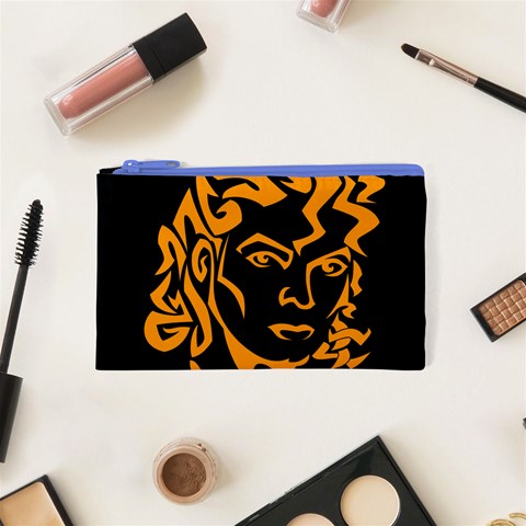 Michael Jackson the King of Pop Cosmetic Bag (XS) from ArtsNow.com Front