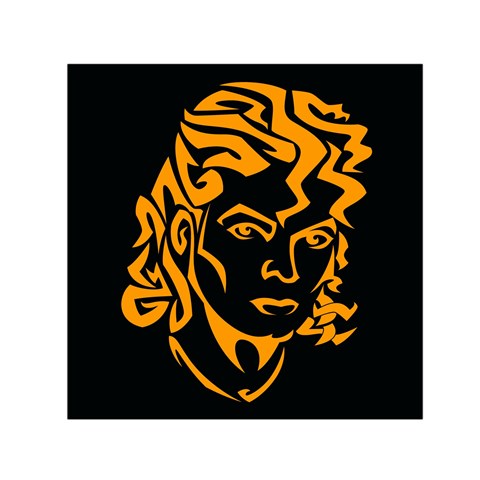 Michael Jackson the King of Pop Small Satin Scarf (Square) from ArtsNow.com Front