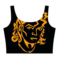 Michael Jackson the King of Pop Midi Sleeveless Dress from ArtsNow.com Top Front
