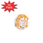 Michael Jackson 1  Mini Magnet (10 pack) 