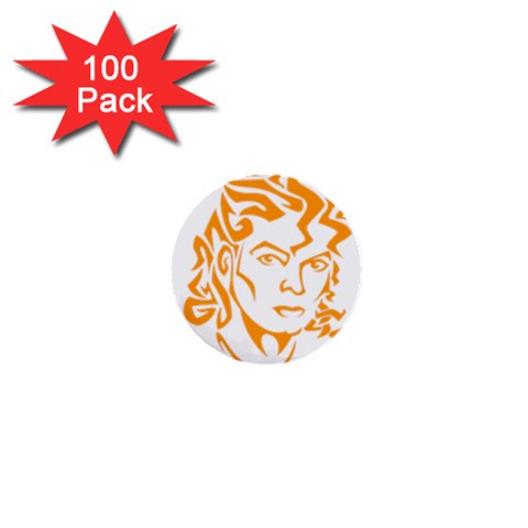 Michael Jackson 1  Mini Button (100 pack)  from ArtsNow.com Front