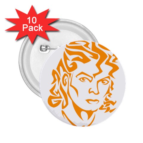 Michael Jackson 2.25  Button (10 pack) from ArtsNow.com Front