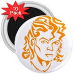 Michael Jackson 3  Magnet (10 pack)