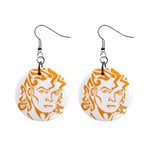 Michael Jackson 1  Button Earrings