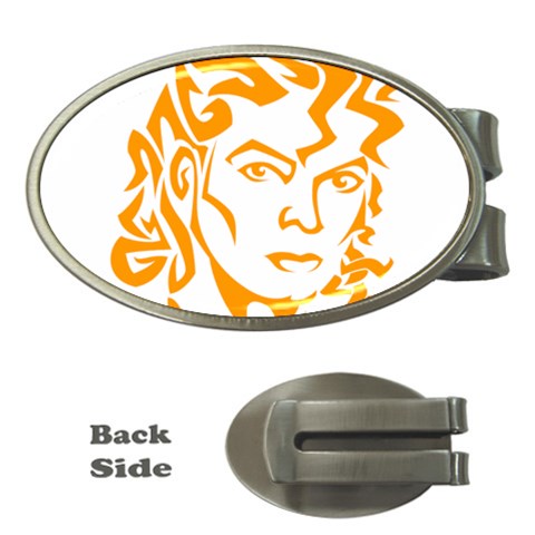 Michael Jackson Money Clip (Oval) from ArtsNow.com Front
