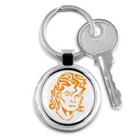Michael Jackson Key Chain (Round)
