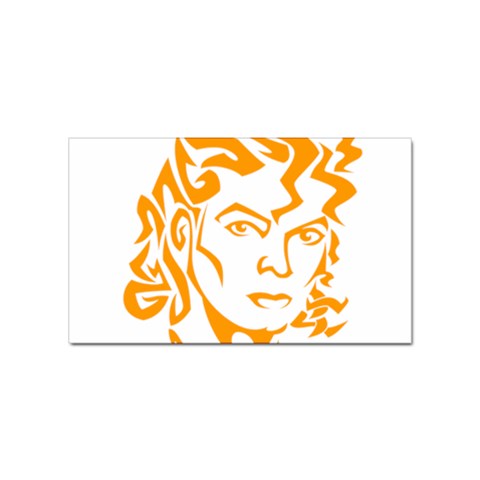 Michael Jackson Sticker (Rectangular) from ArtsNow.com Front