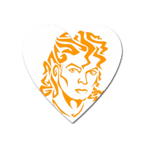 Michael Jackson Magnet (Heart) from ArtsNow.com Front