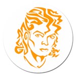 Michael Jackson Magnet 5  (Round)