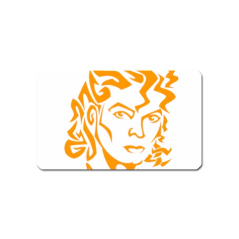 Michael Jackson Magnet (Name Card) from ArtsNow.com Front