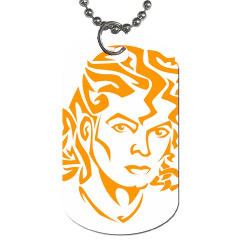 Michael Jackson Dog Tag (One Side) from ArtsNow.com Front