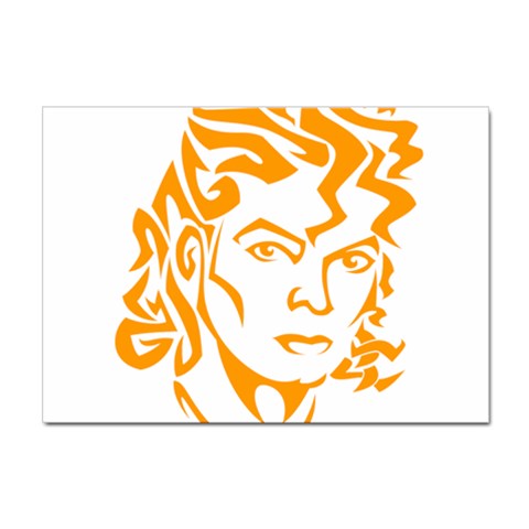 Michael Jackson Sticker A4 (10 pack) from ArtsNow.com Front