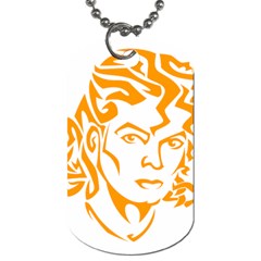 Michael Jackson Dog Tag (Two Sides) from ArtsNow.com Front