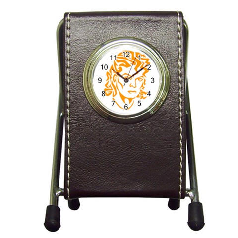 Michael Jackson Pen Holder Desk Clock from ArtsNow.com Front
