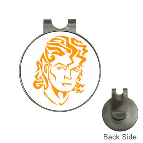 Michael Jackson Golf Ball Marker Hat Clip from ArtsNow.com Front