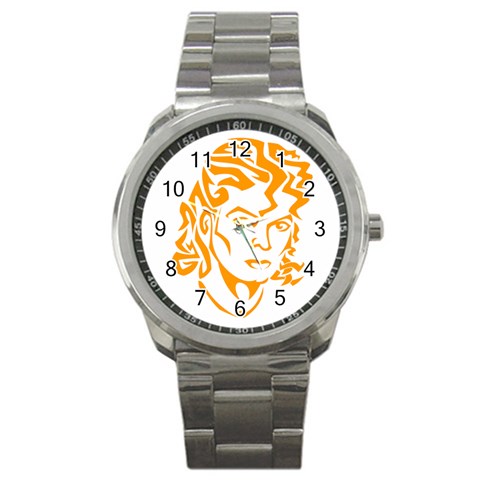 Michael Jackson Sport Metal Watch from ArtsNow.com Front