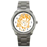 Michael Jackson Sport Metal Watch