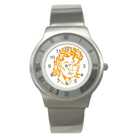Michael Jackson Stainless Steel Watch from ArtsNow.com Front