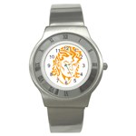 Michael Jackson Stainless Steel Watch