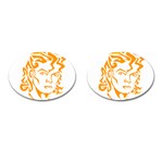 Michael Jackson Cufflinks (Oval)