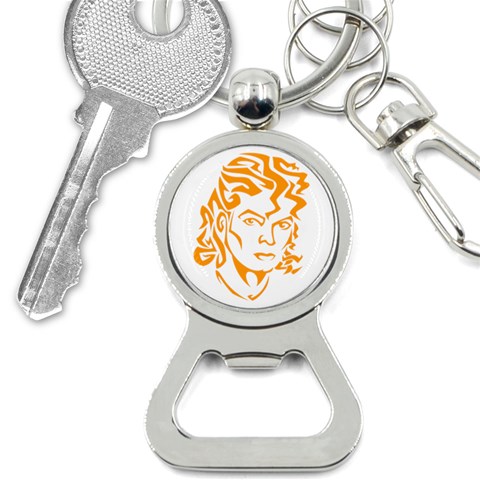 Michael Jackson Bottle Opener Key Chain from ArtsNow.com Front