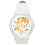 Michael Jackson Round Plastic Sport Watch (M)