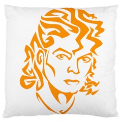 Michael Jackson Large Cushion Case (Two Sides) from ArtsNow.com Back